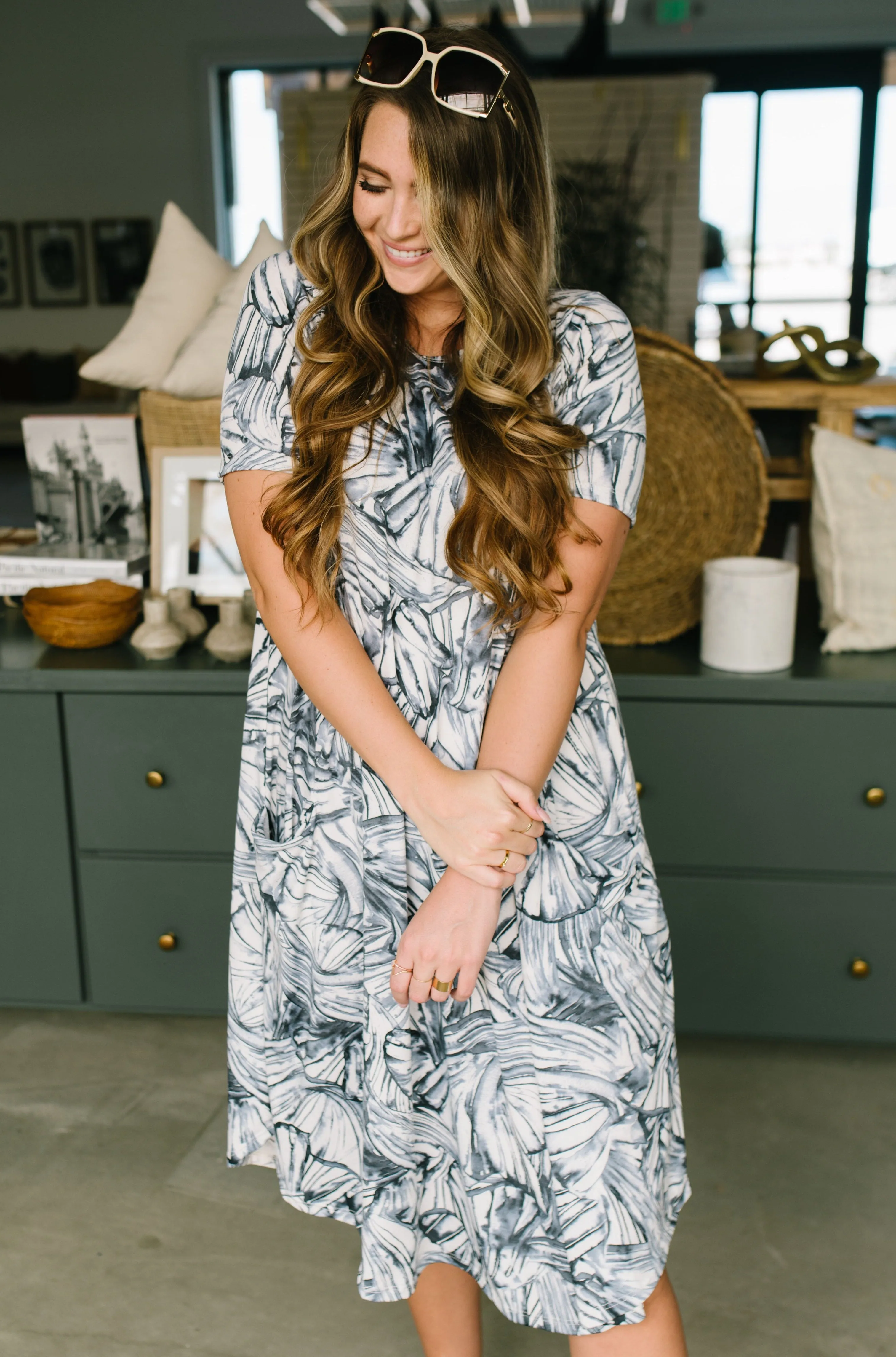 April Dress Sea Breeze