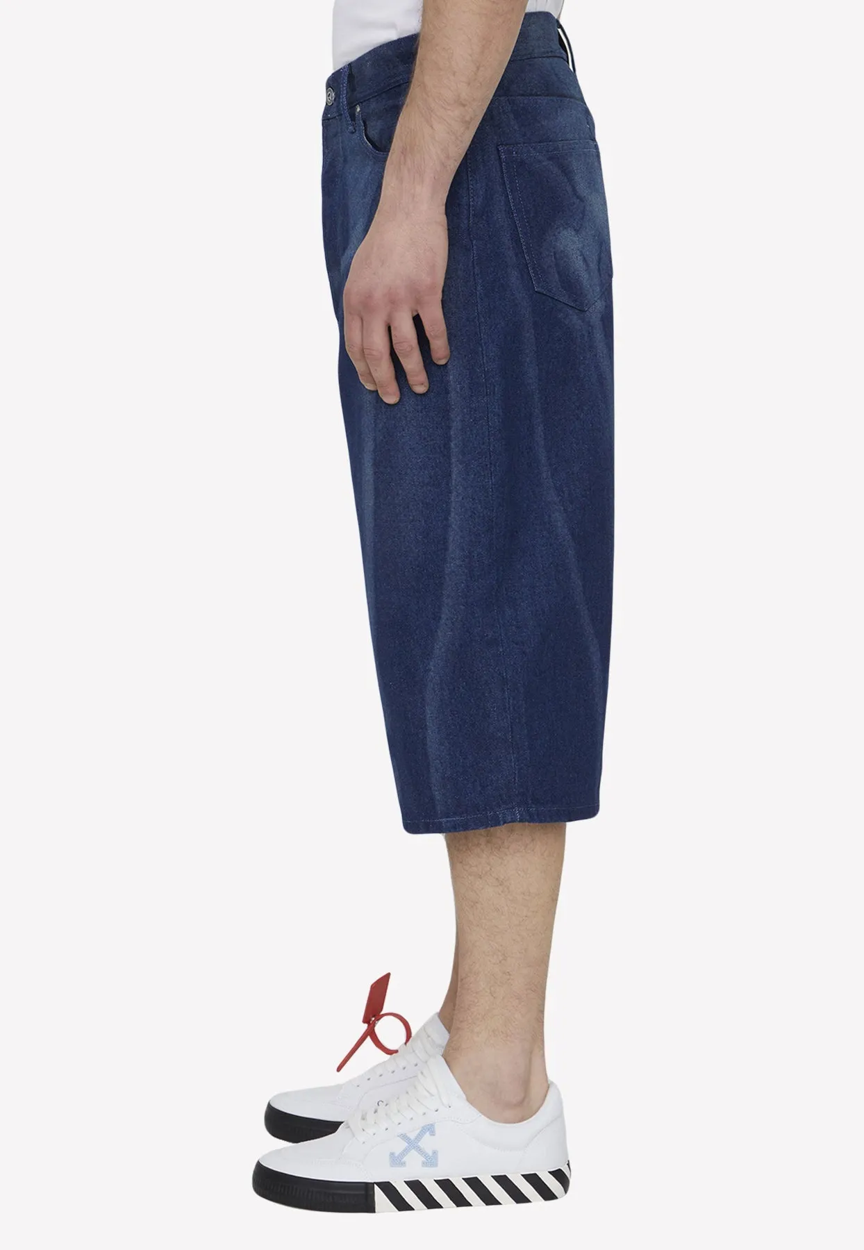 Body Scan Denim Shorts