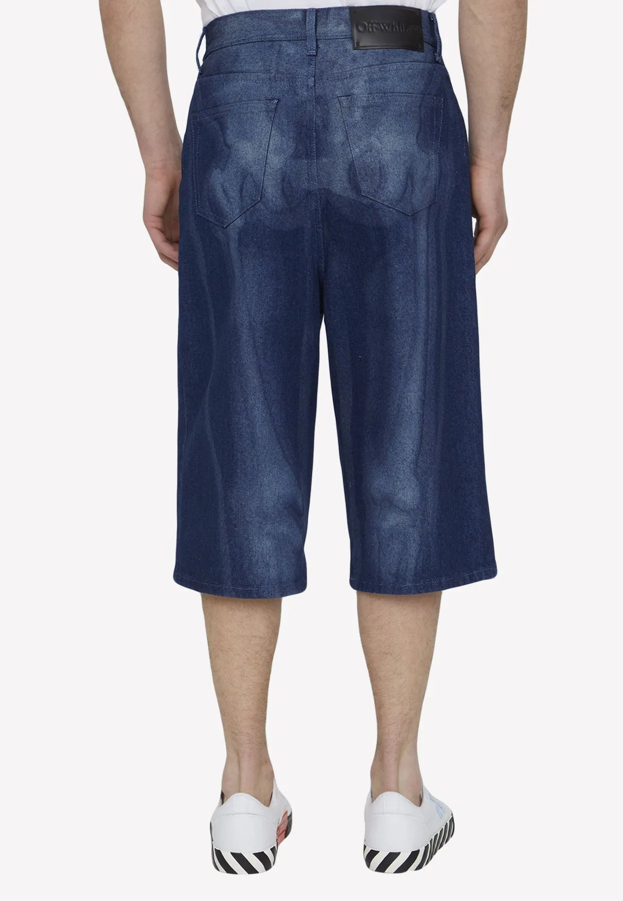 Body Scan Denim Shorts