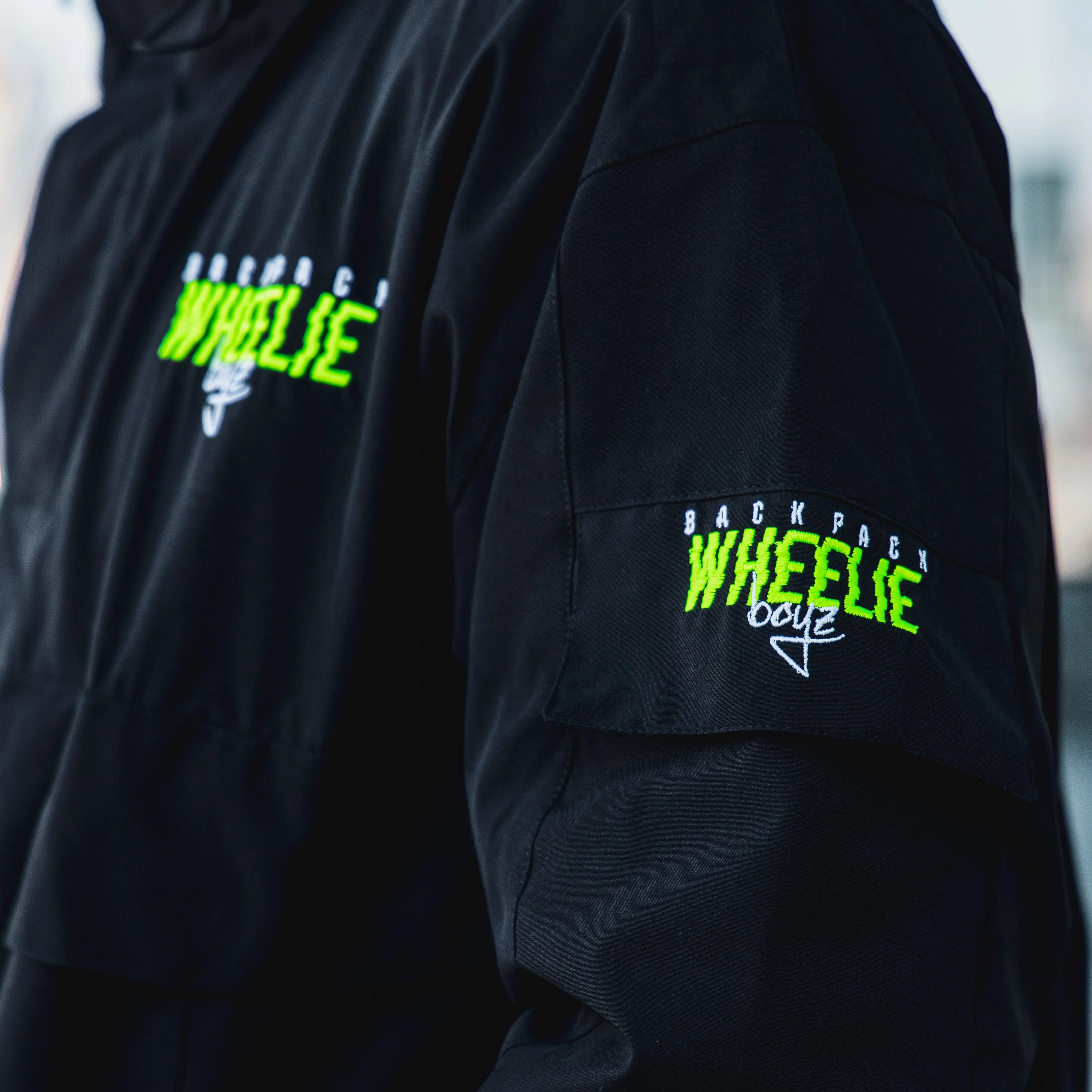 BPWB Fluo Yellow Windbreaker