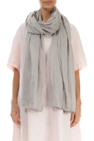 Cappuccino Soft Gauze Linen Scarf