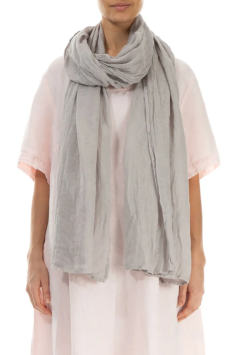Cappuccino Soft Gauze Linen Scarf