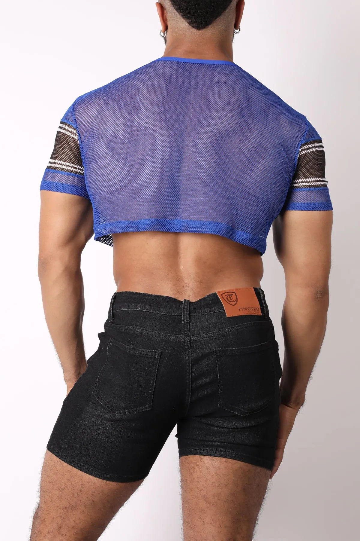Challenger Mesh Crop Top **FINAL SALE**