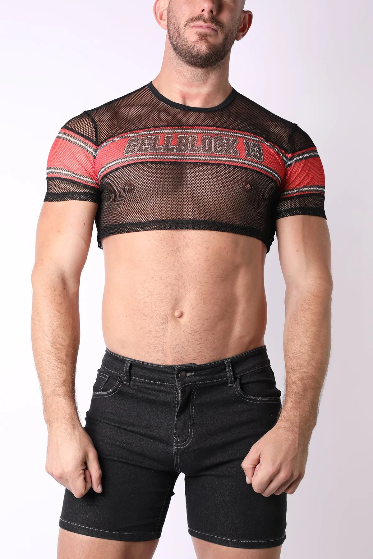 Challenger Mesh Crop Top **FINAL SALE**