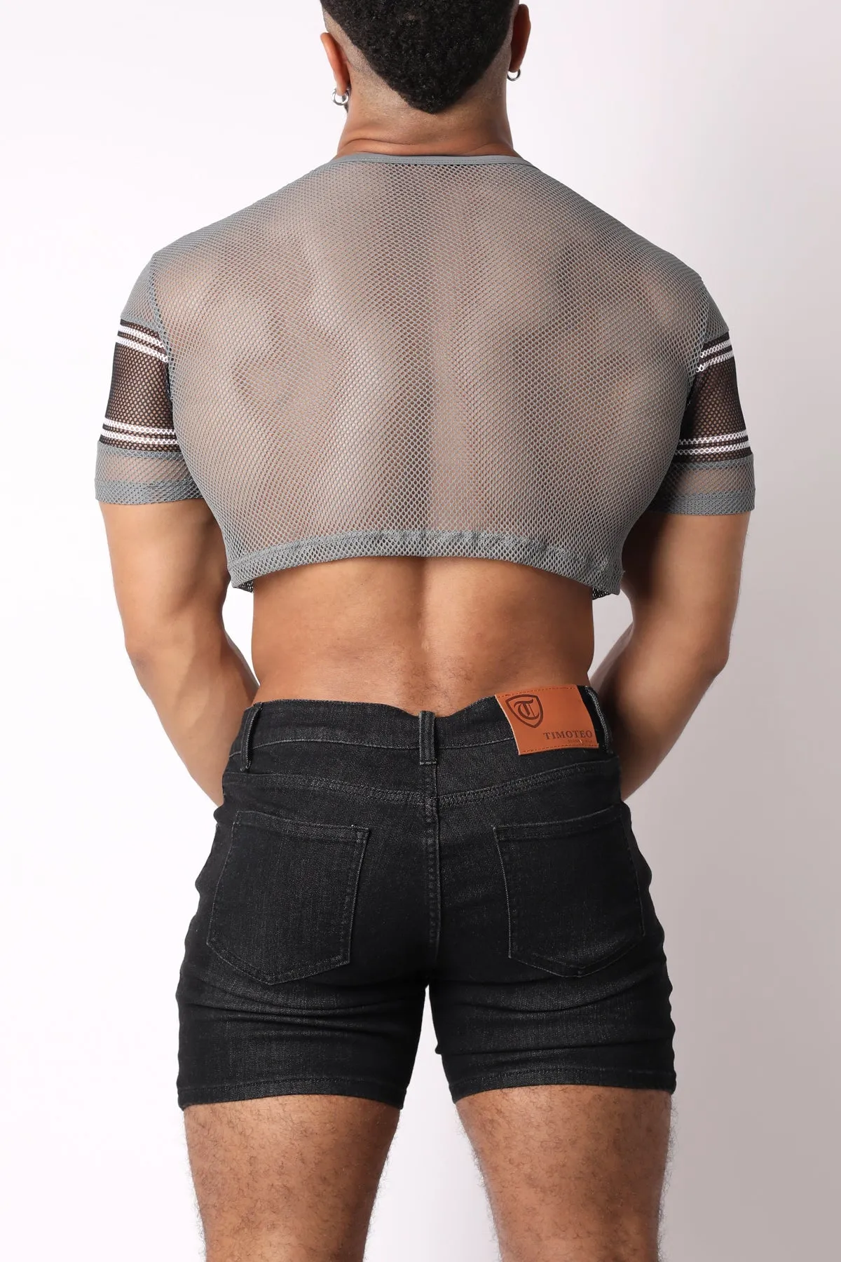 Challenger Mesh Crop Top **FINAL SALE**