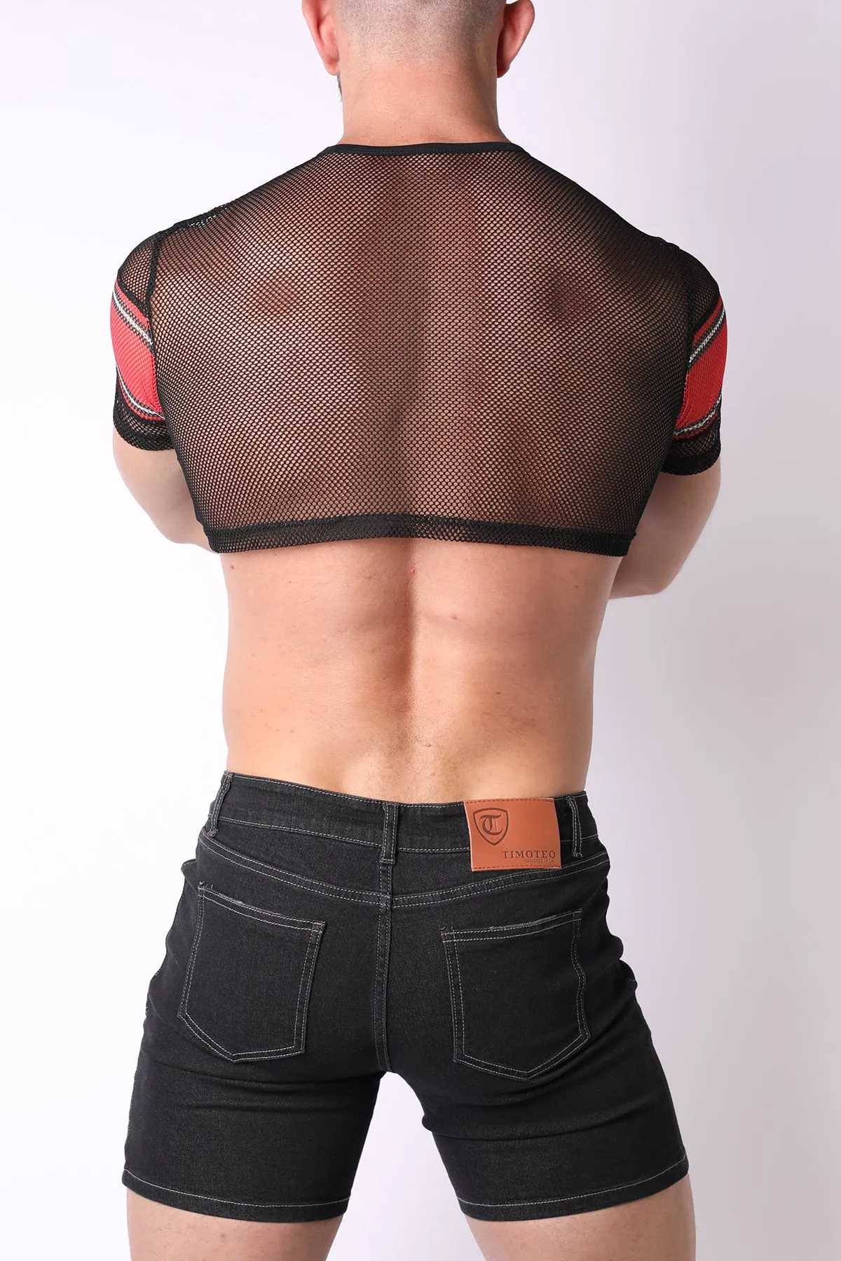 Challenger Mesh Crop Top **FINAL SALE**