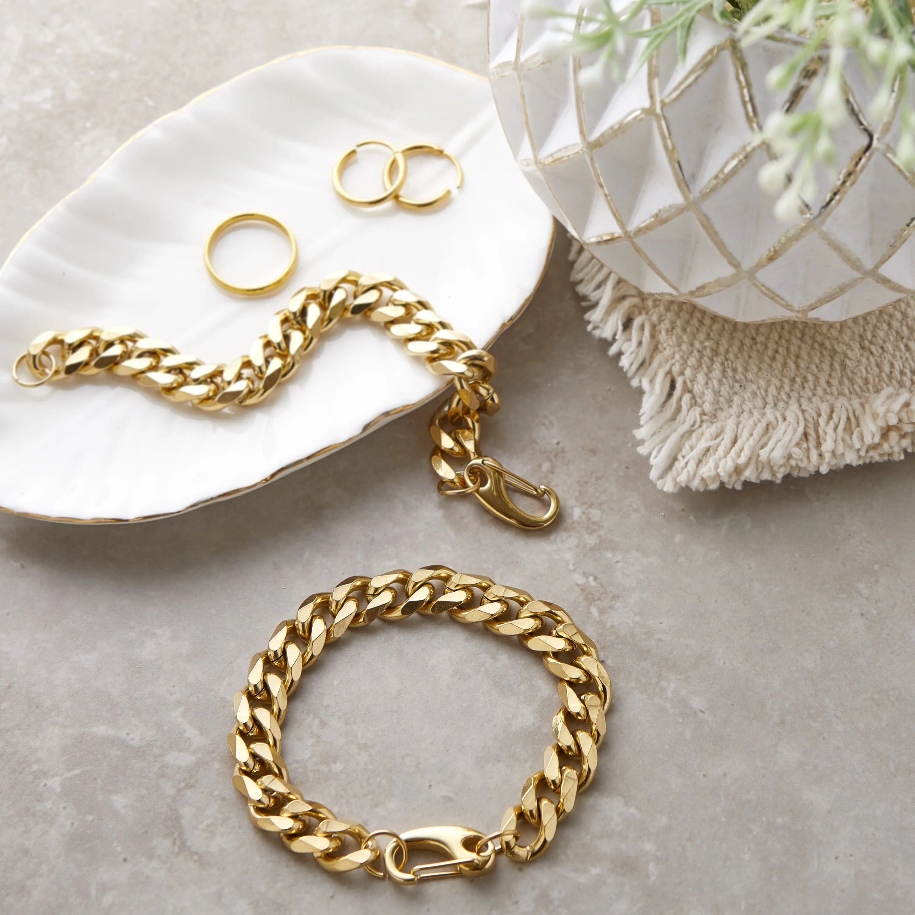 Chunky Cuban Chain Bracelet