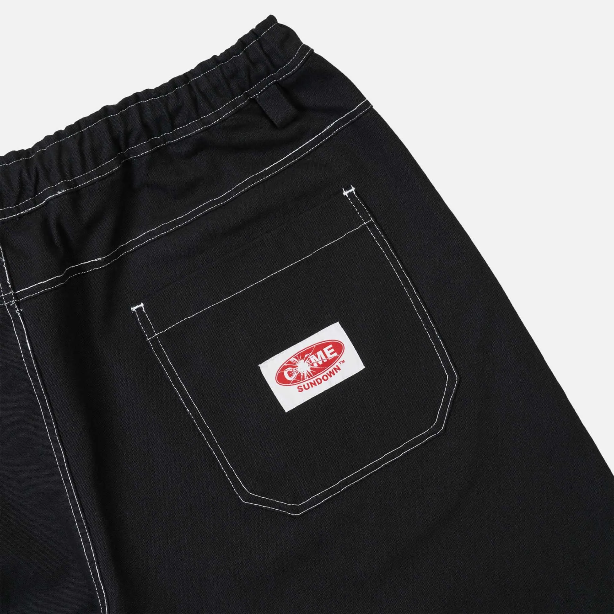 Come Sundown - Twist Pants - Black