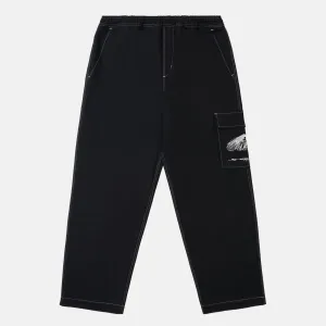 Come Sundown - Twist Pants - Black