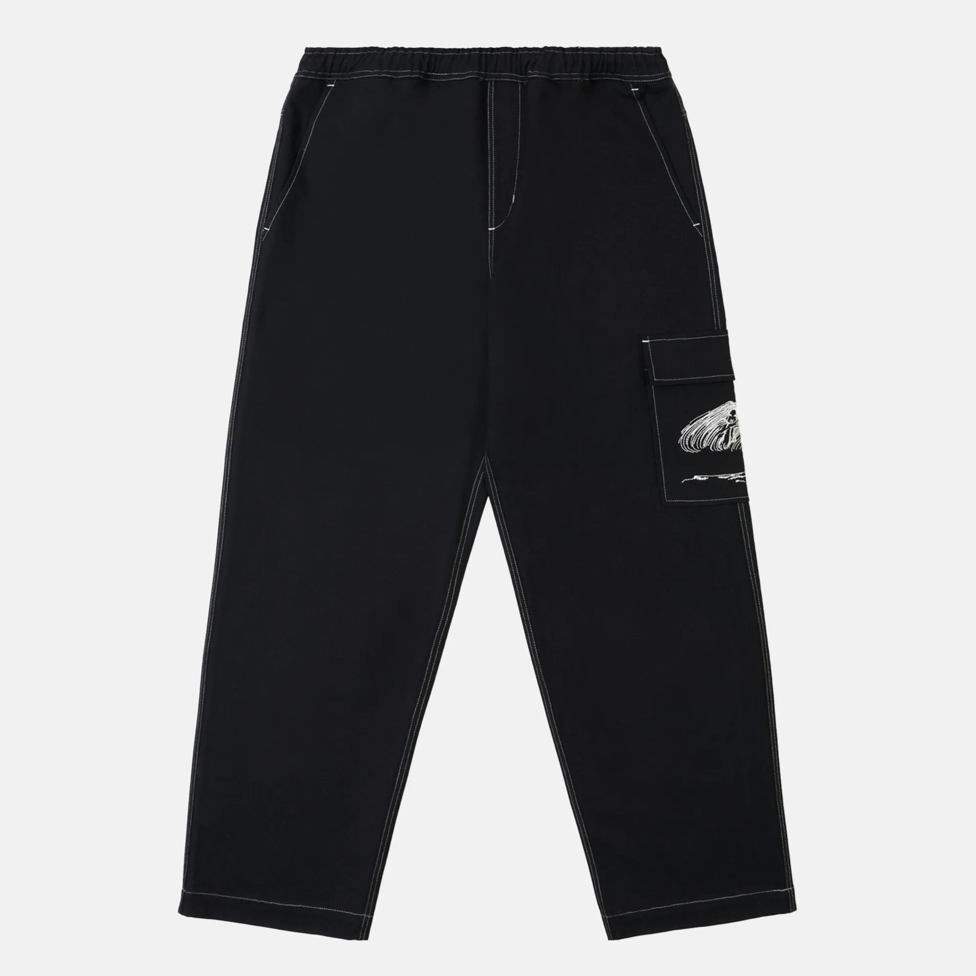 Come Sundown - Twist Pants - Black