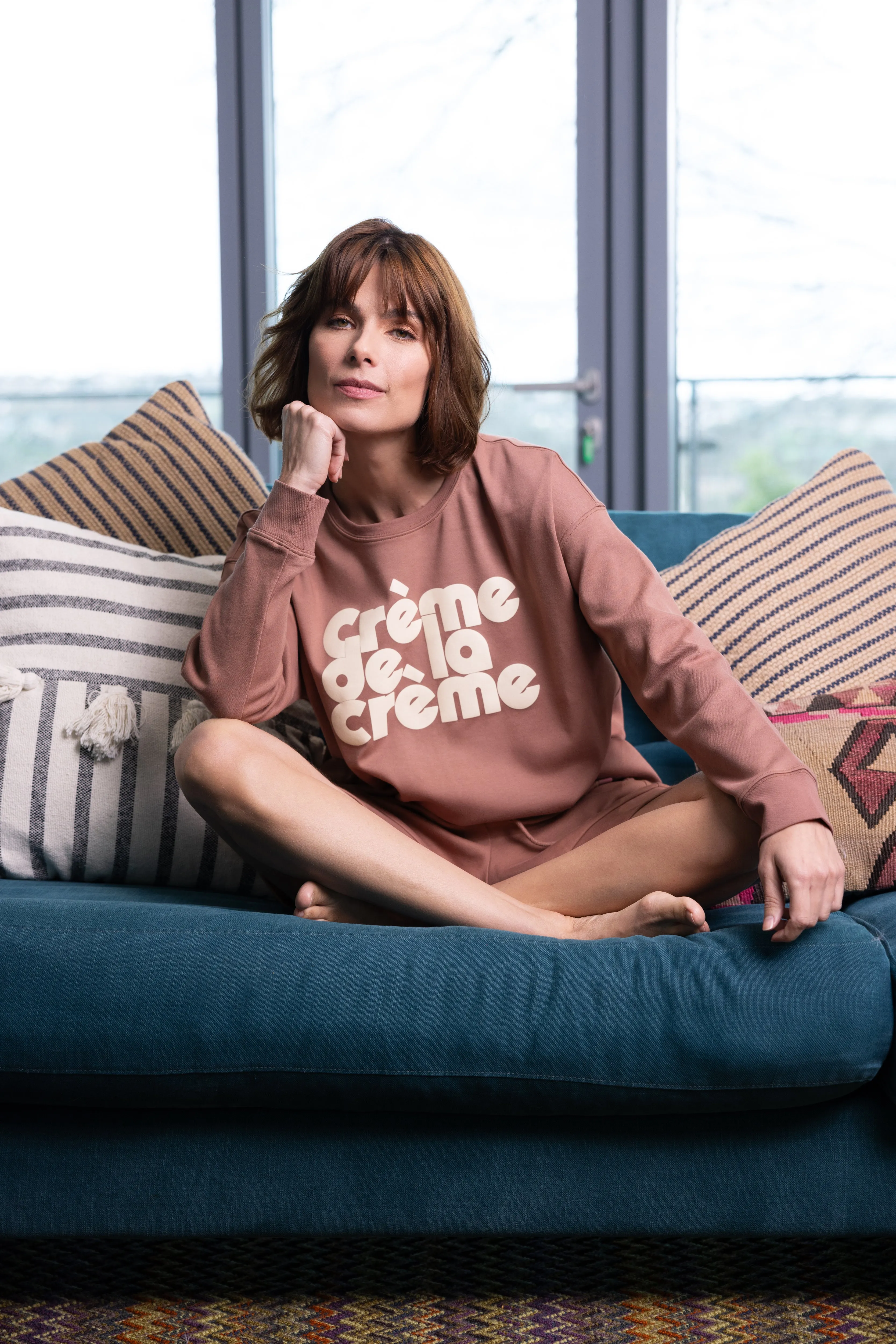 CRÈME DE LA CRÈME SWEATSHIRT (MOCHA)