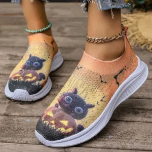 deanwangkt - Light Yellow Casual Sportswear Daily Patchwork Printing Rhinestone Round Comfortable Out Door Shoes