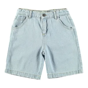 DENIM BERMUDA SHORTS