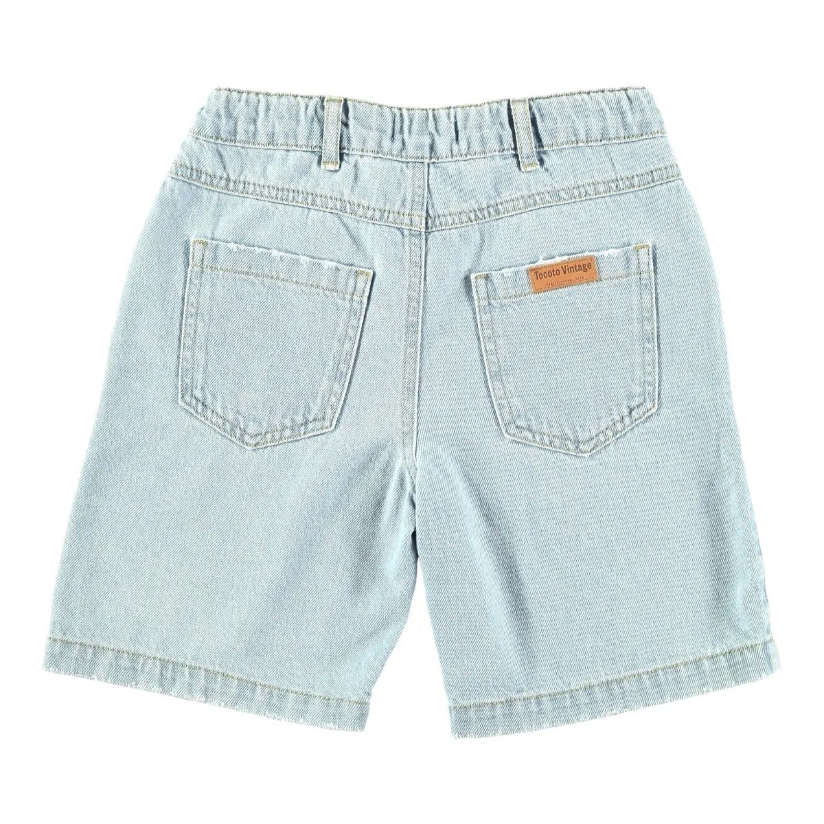DENIM BERMUDA SHORTS
