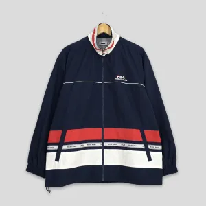 Fila Italia Perugia Windbreaker Jacket Large