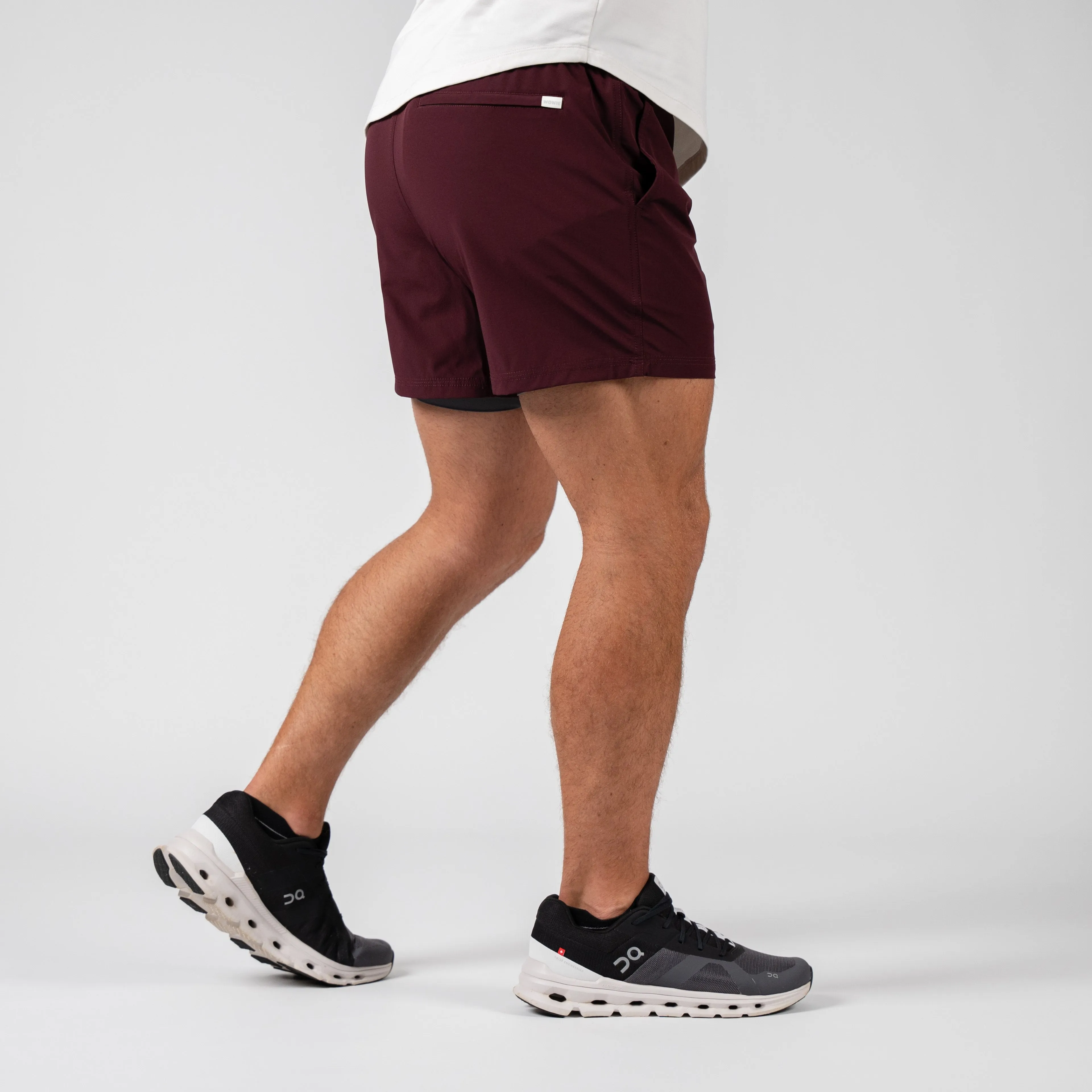 Flow 2.0 Mod Short (Athletic) - Plum 5.5" & 7"