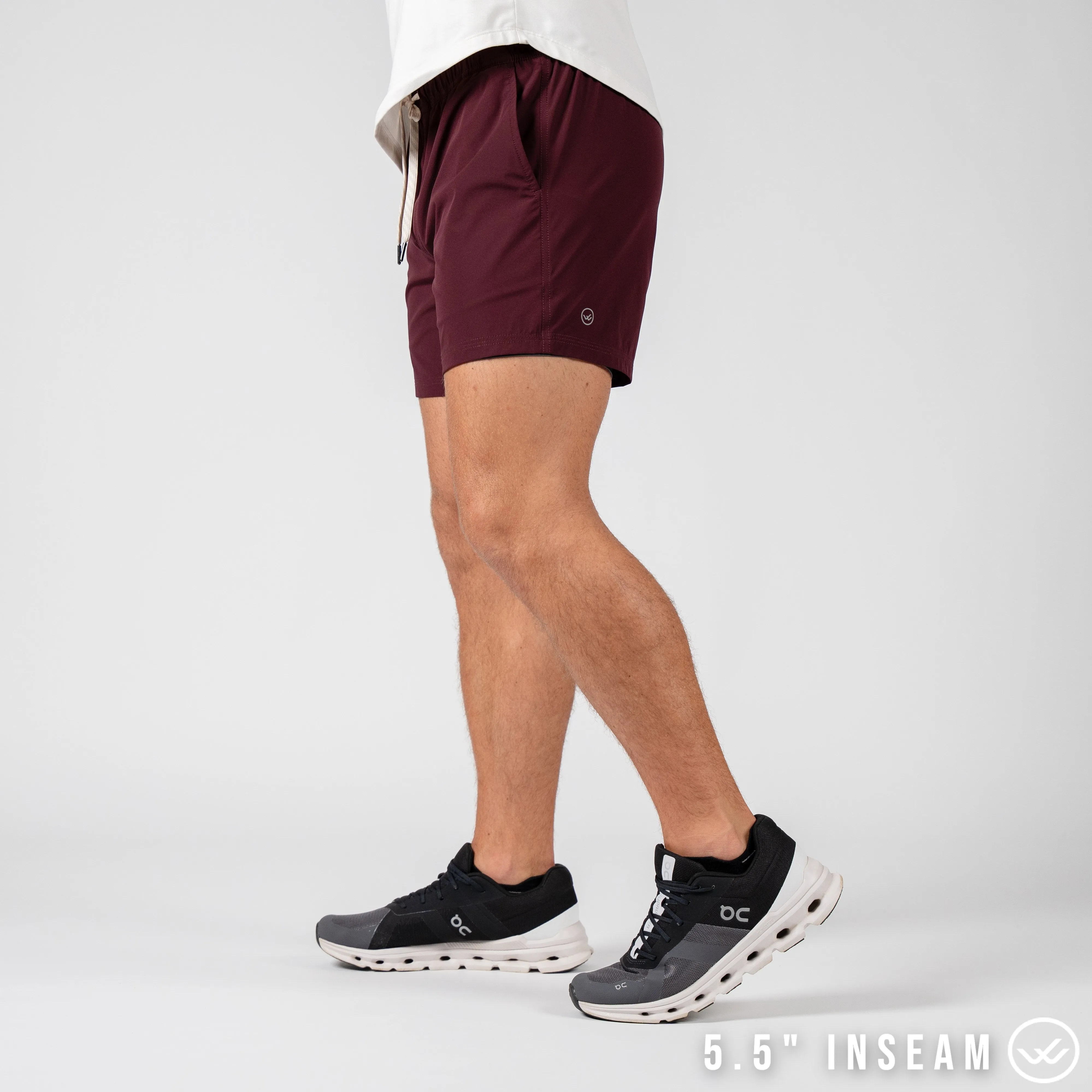 Flow 2.0 Mod Short (Athletic) - Plum 5.5" & 7"