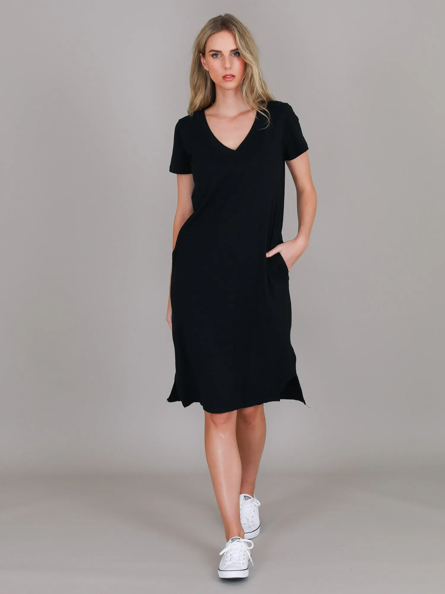 Heidi V Neck Dress