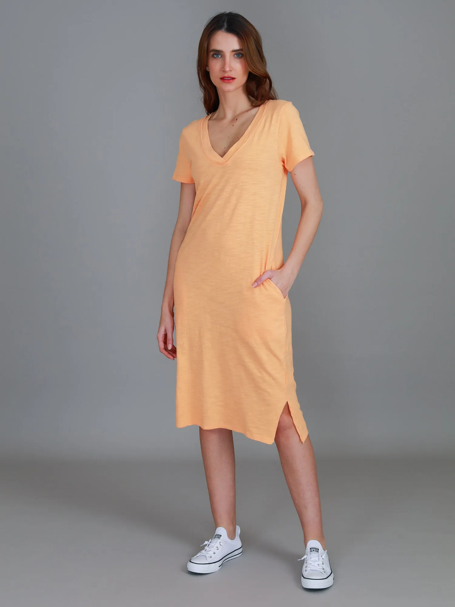 Heidi V Neck Dress