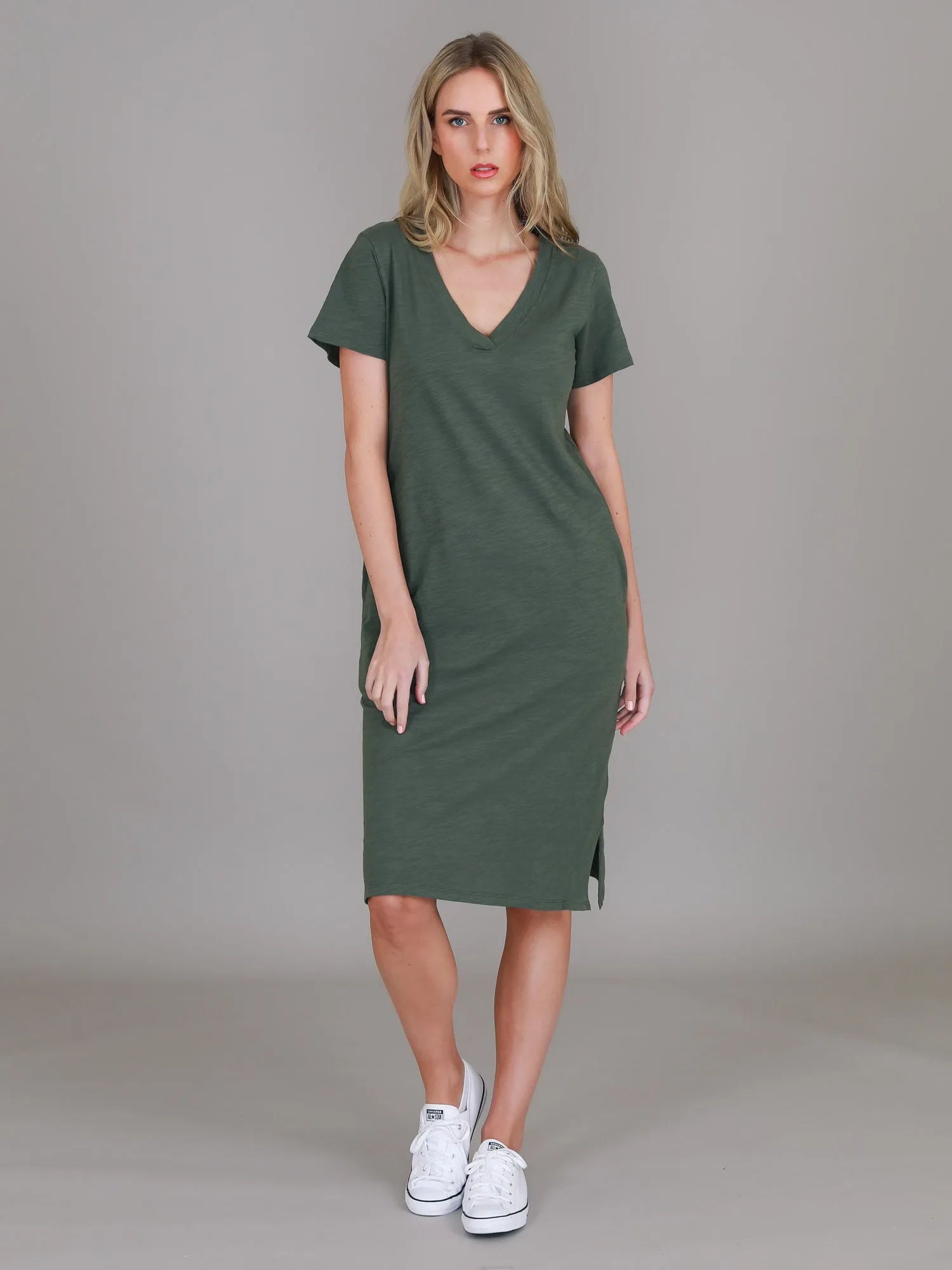 Heidi V Neck Dress