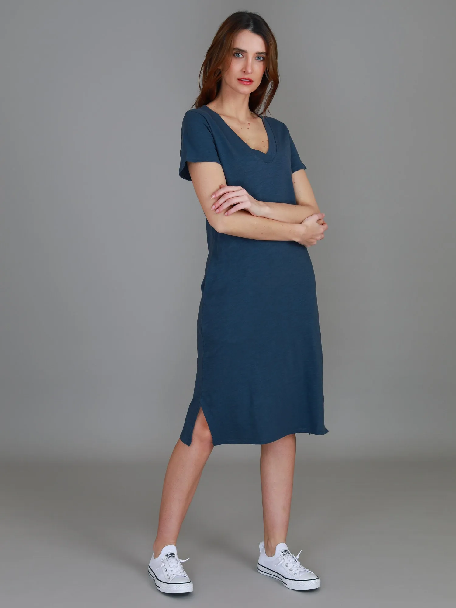 Heidi V Neck Dress