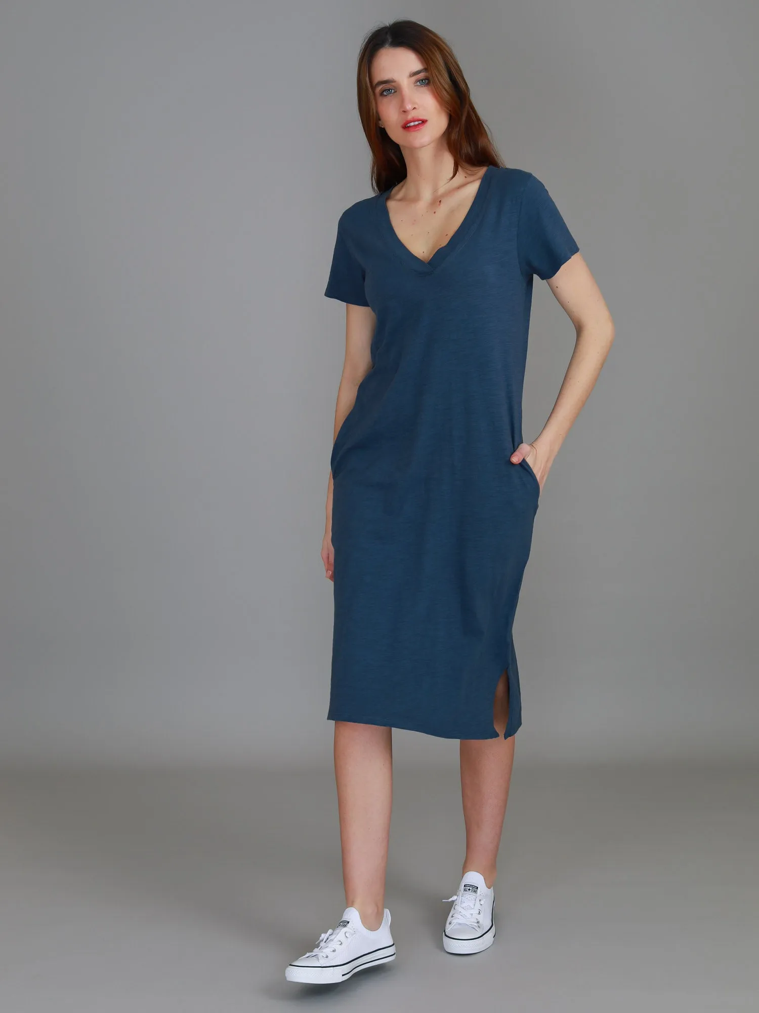 Heidi V Neck Dress