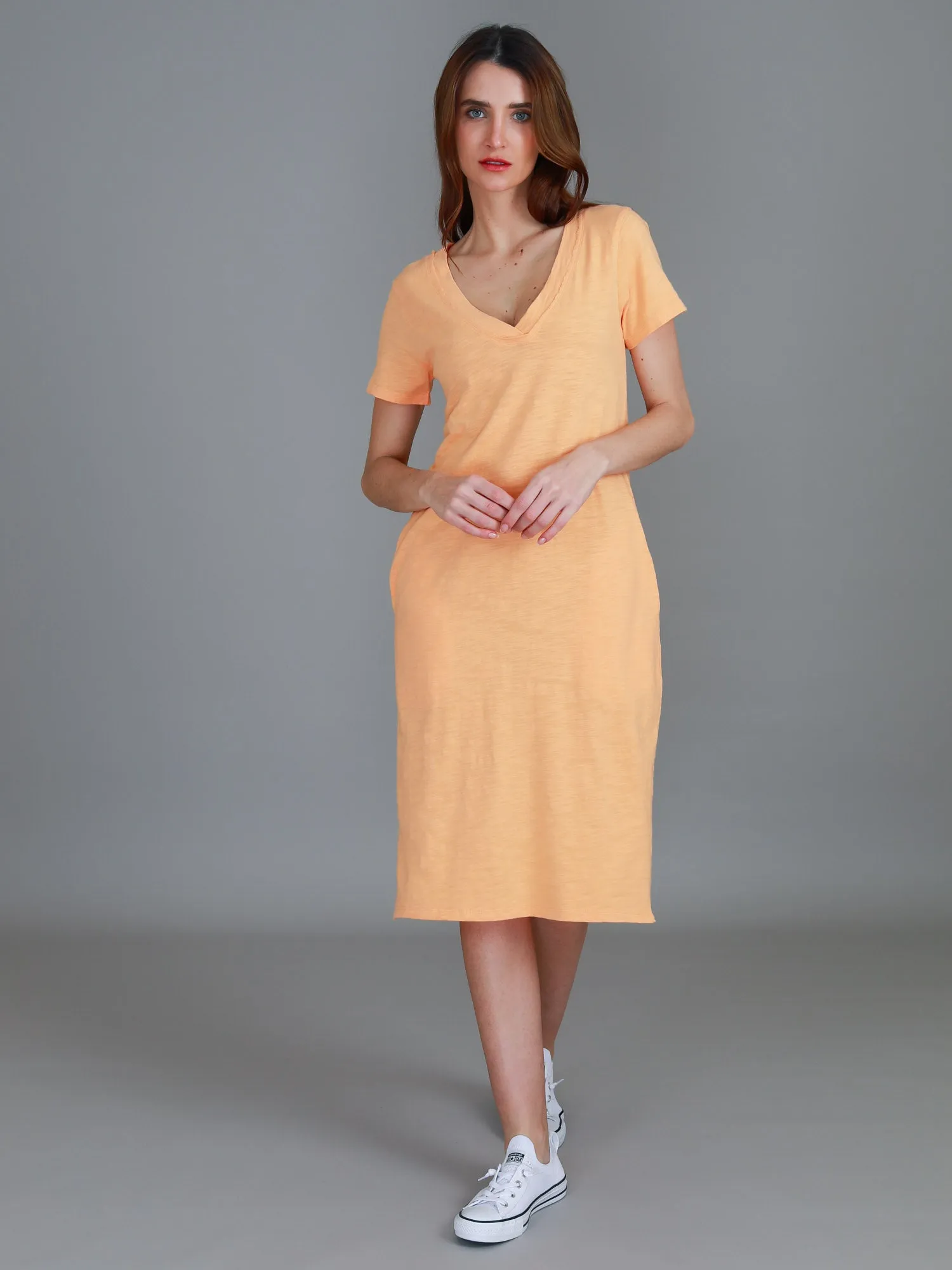 Heidi V Neck Dress
