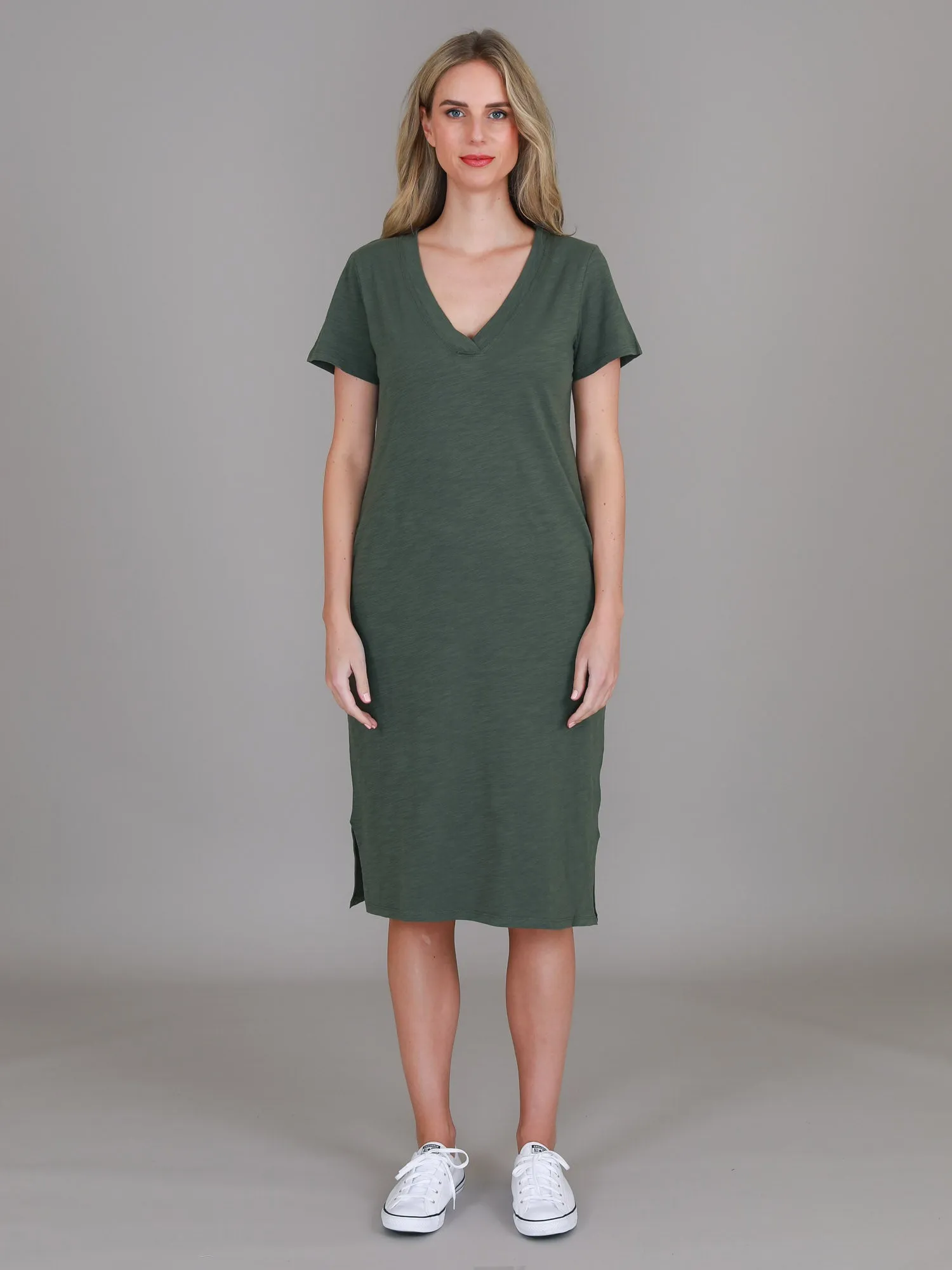 Heidi V Neck Dress