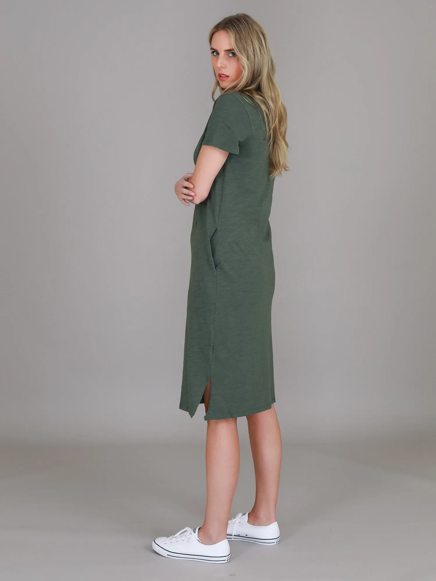 Heidi V Neck Dress
