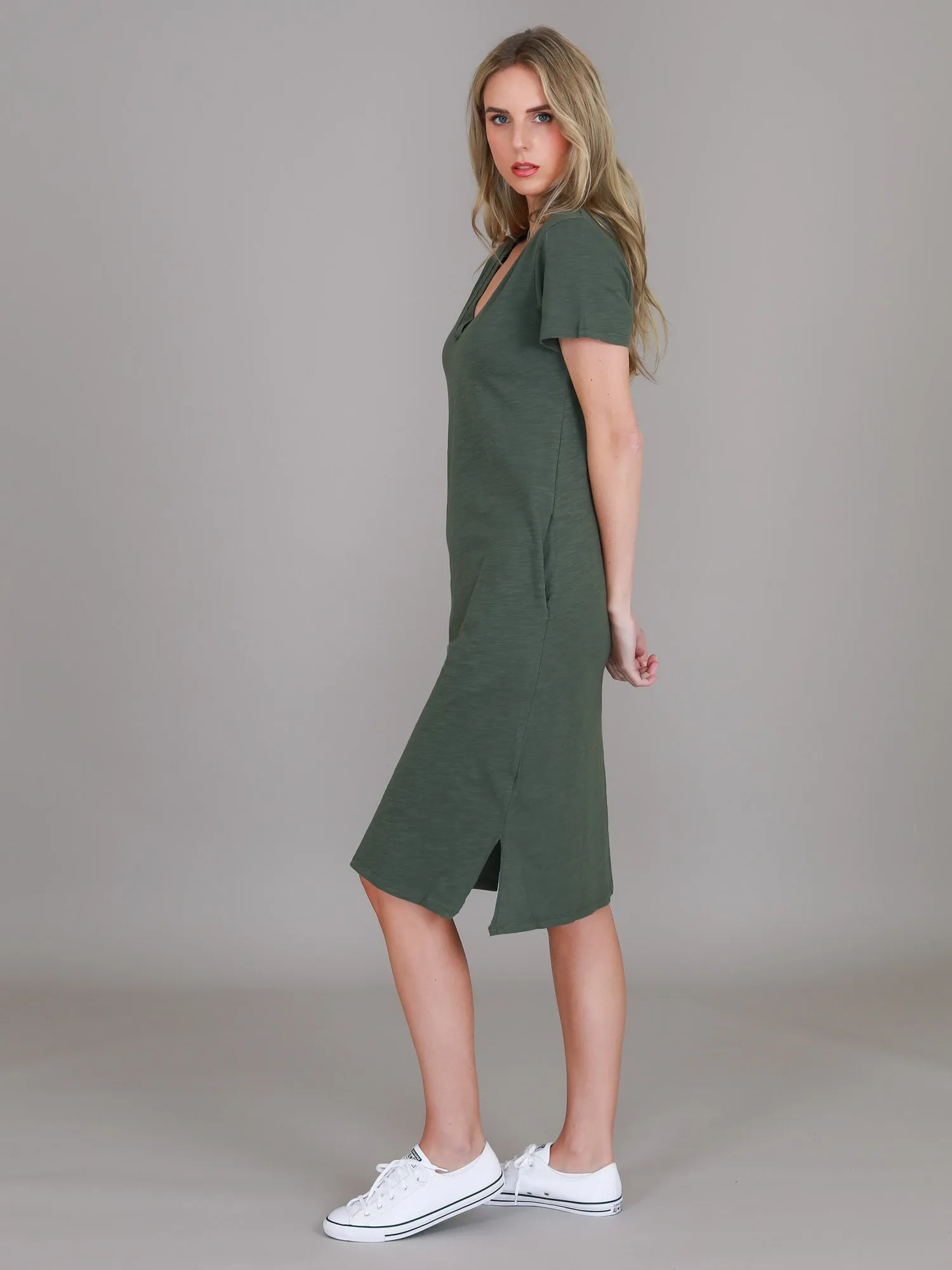 Heidi V Neck Dress