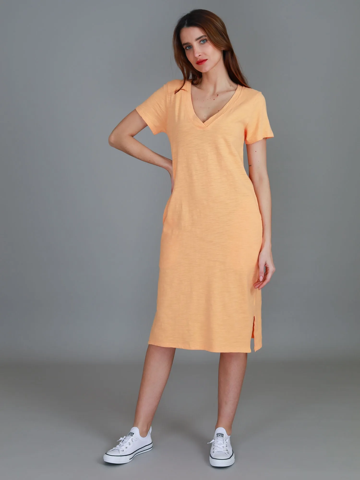 Heidi V Neck Dress