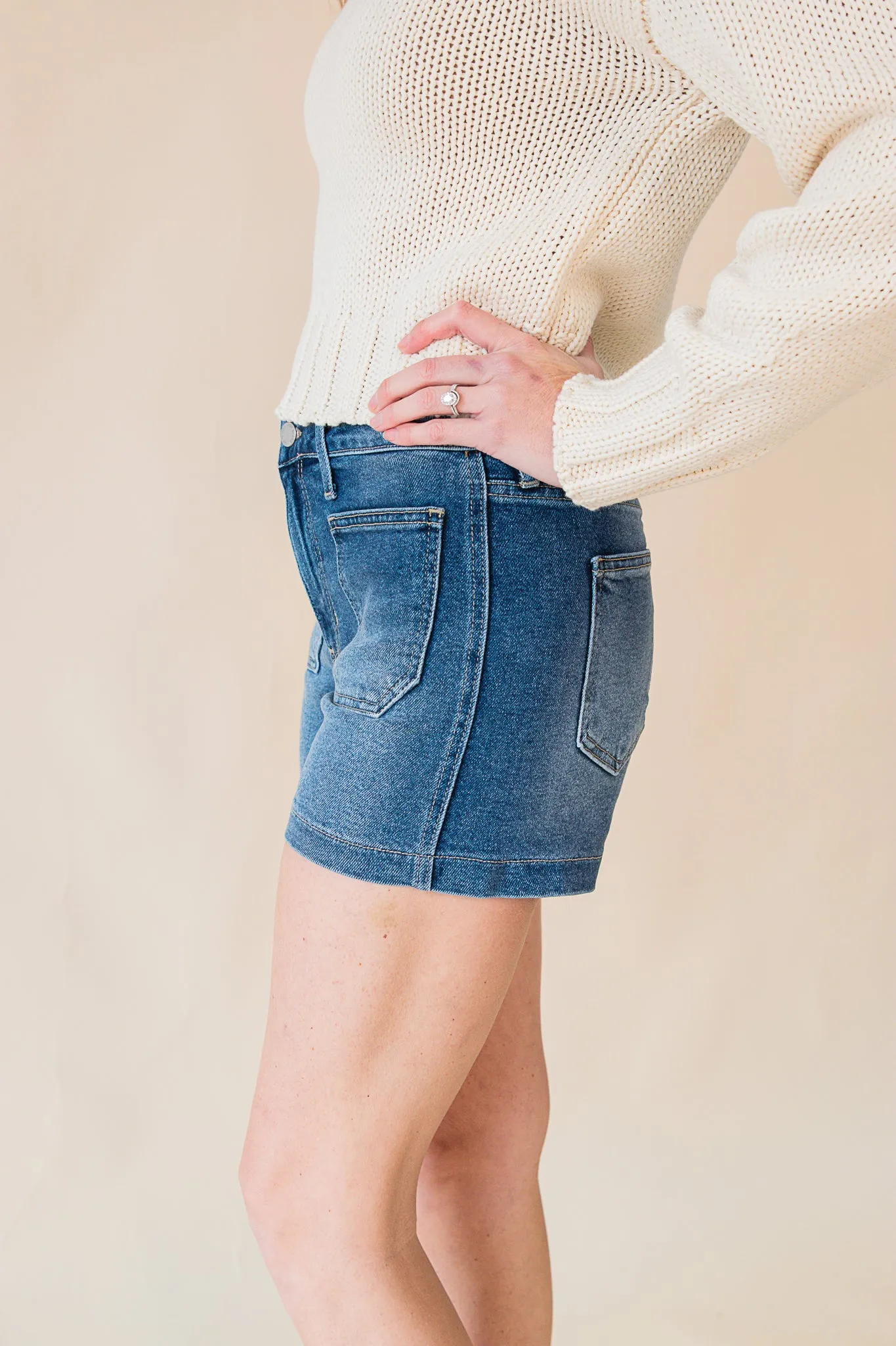 Hollywood Blvd Patch Pocket Short