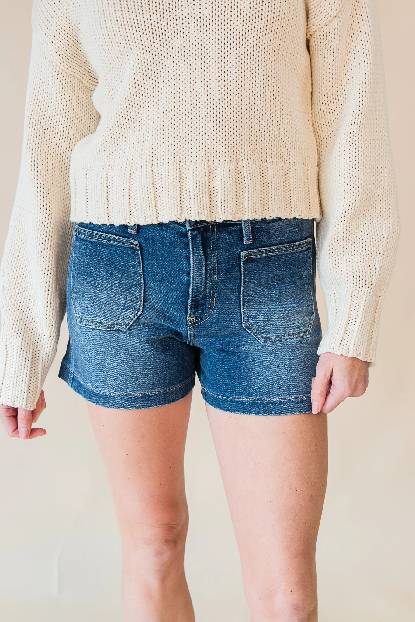 Hollywood Blvd Patch Pocket Short