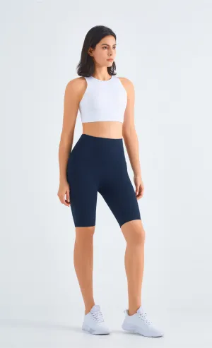 Isis High-Waist Seamless Biker Short With Pocket