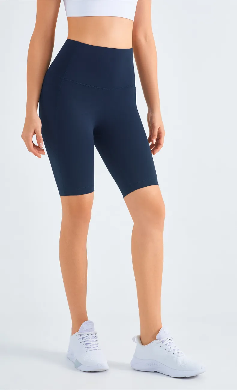 Isis High-Waist Seamless Biker Short With Pocket