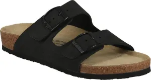 Josef Seibel Men's Michael 01 Sandals- Black Oiled Nubuck