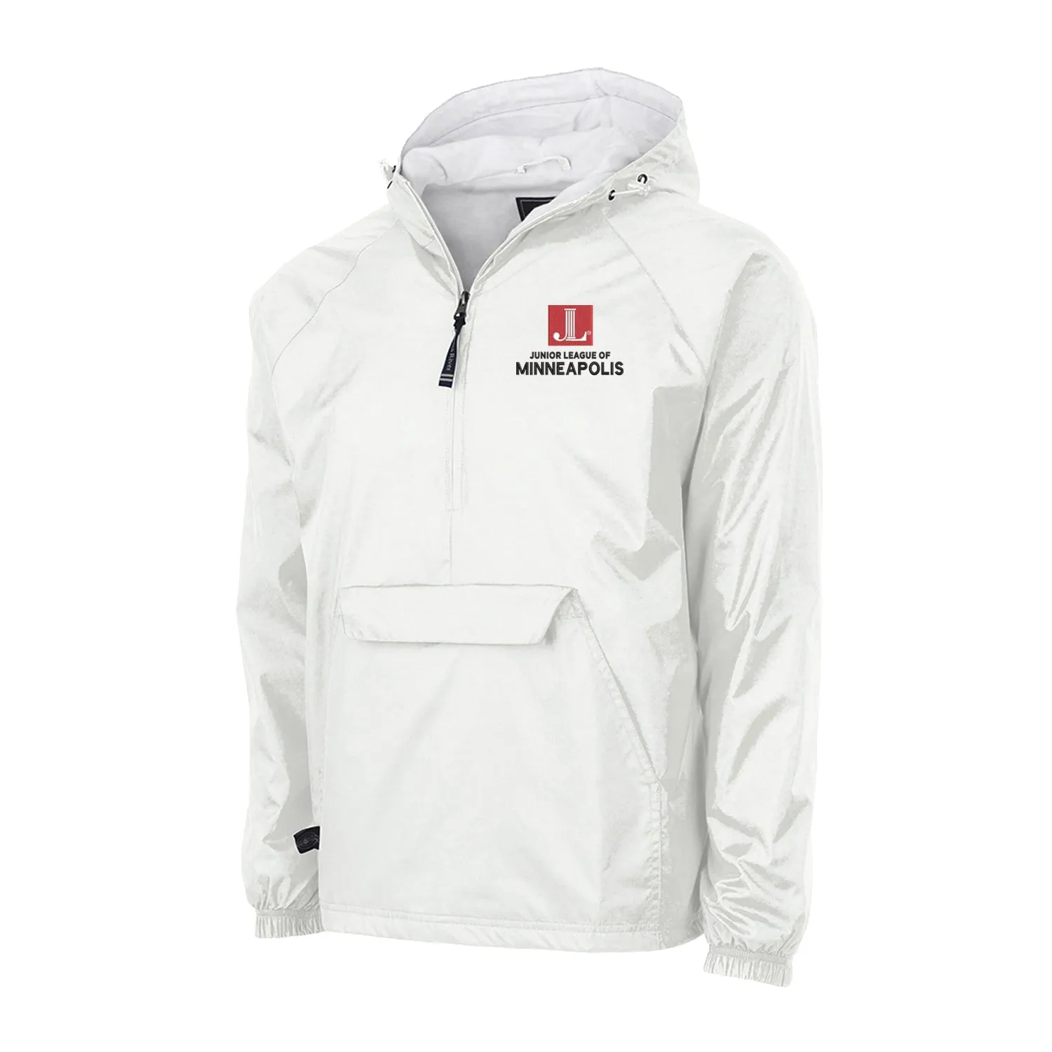 Junior League of Minneapolis Lined Windbreaker Anorak - JL Minneapolis Logo
