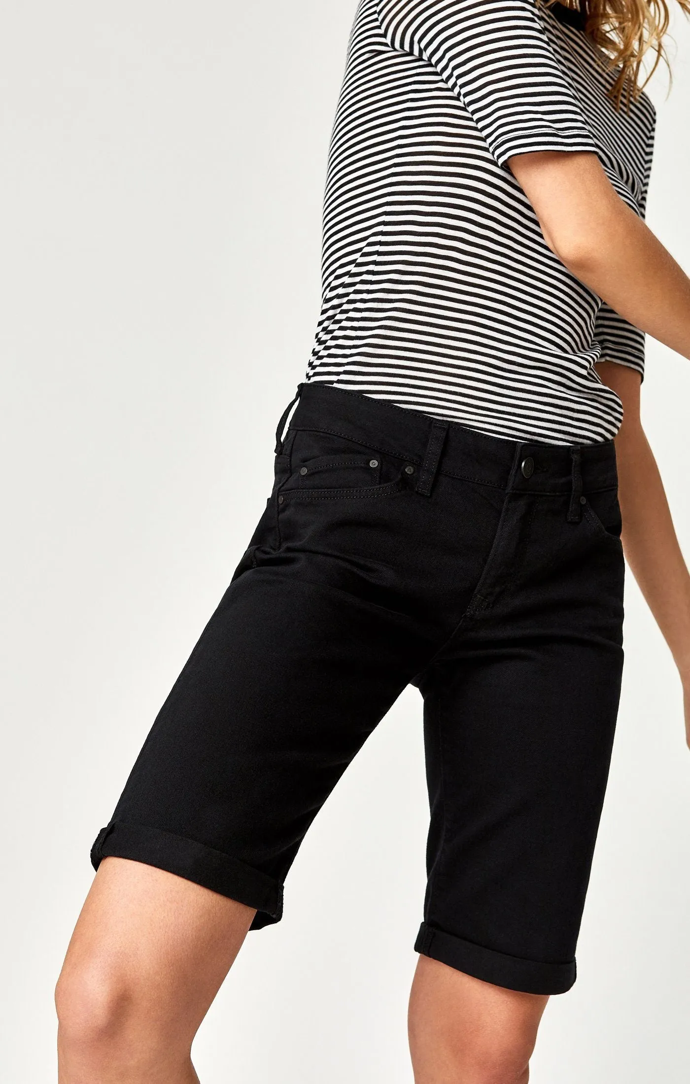 KARLY SHORTS IN BLACK NOLITA