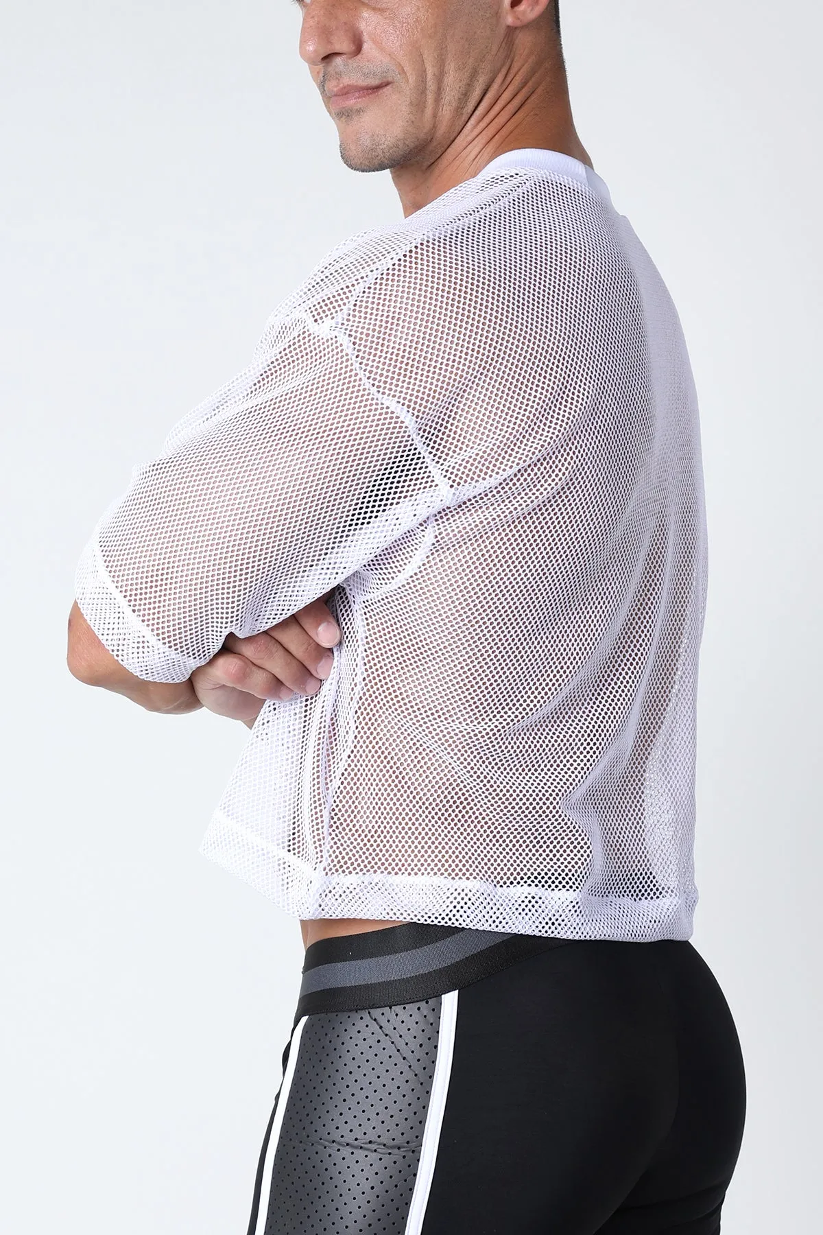 Kick Off Mesh Crop Top ** FINAL SALE**