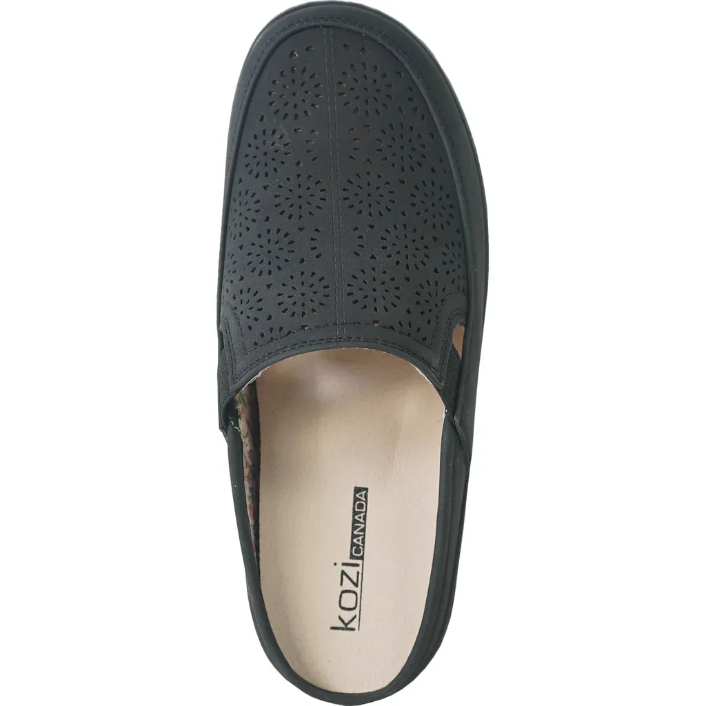 KOZI Women Comfort Casual Shoe OY3101 Wedge Sandal – Replaceable Orthopedic Footbed