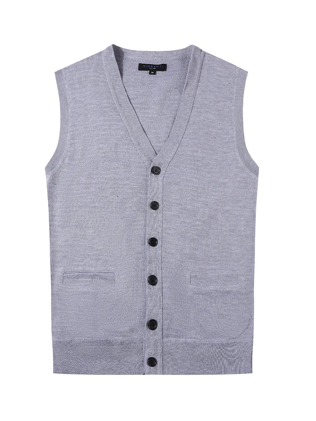 Men's V-Neck Cardigan Vest