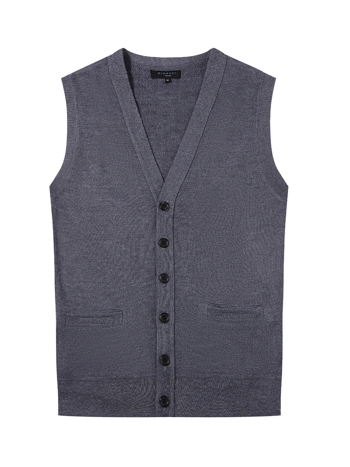 Men's V-Neck Cardigan Vest