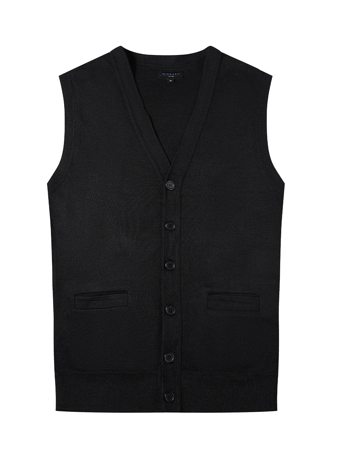 Men's V-Neck Cardigan Vest