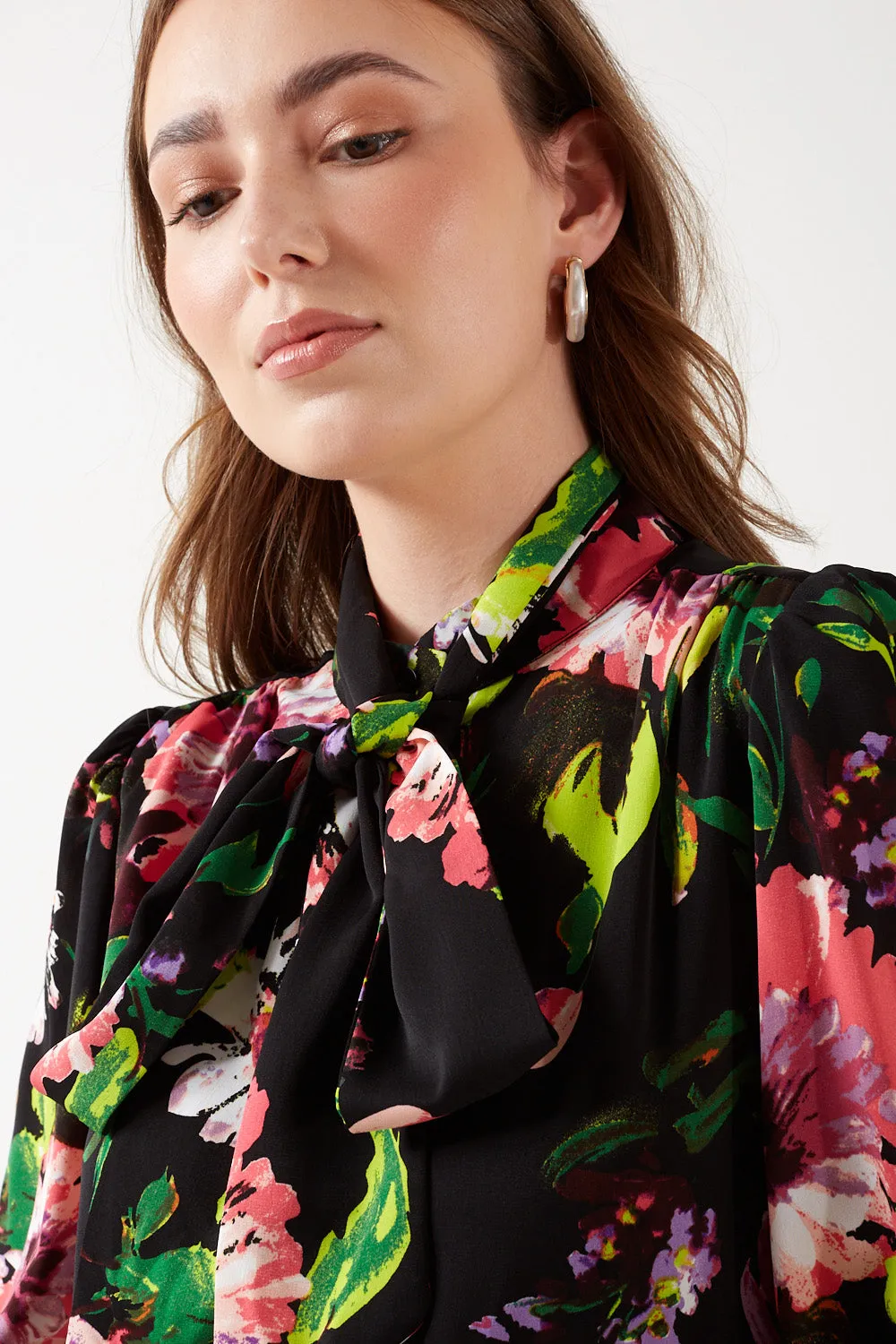 Pixie Daisy Elle Gathered Hem Dress
