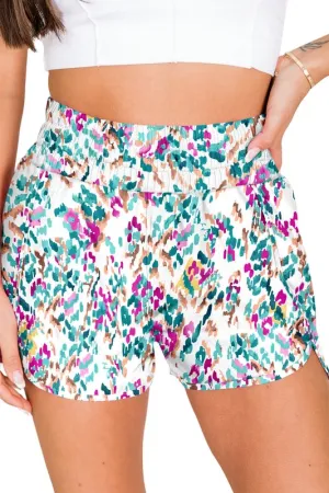 Plaid High Waisted Athletic Shorts **This item has free shipping.**