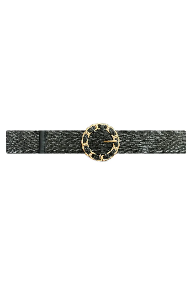 Raffia Belt