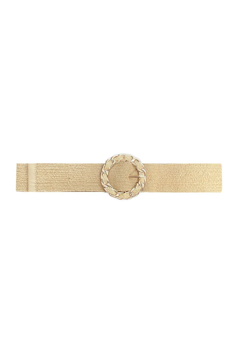 Raffia Belt