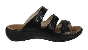 Romika Women's Ibiza 66 Sandals- Black