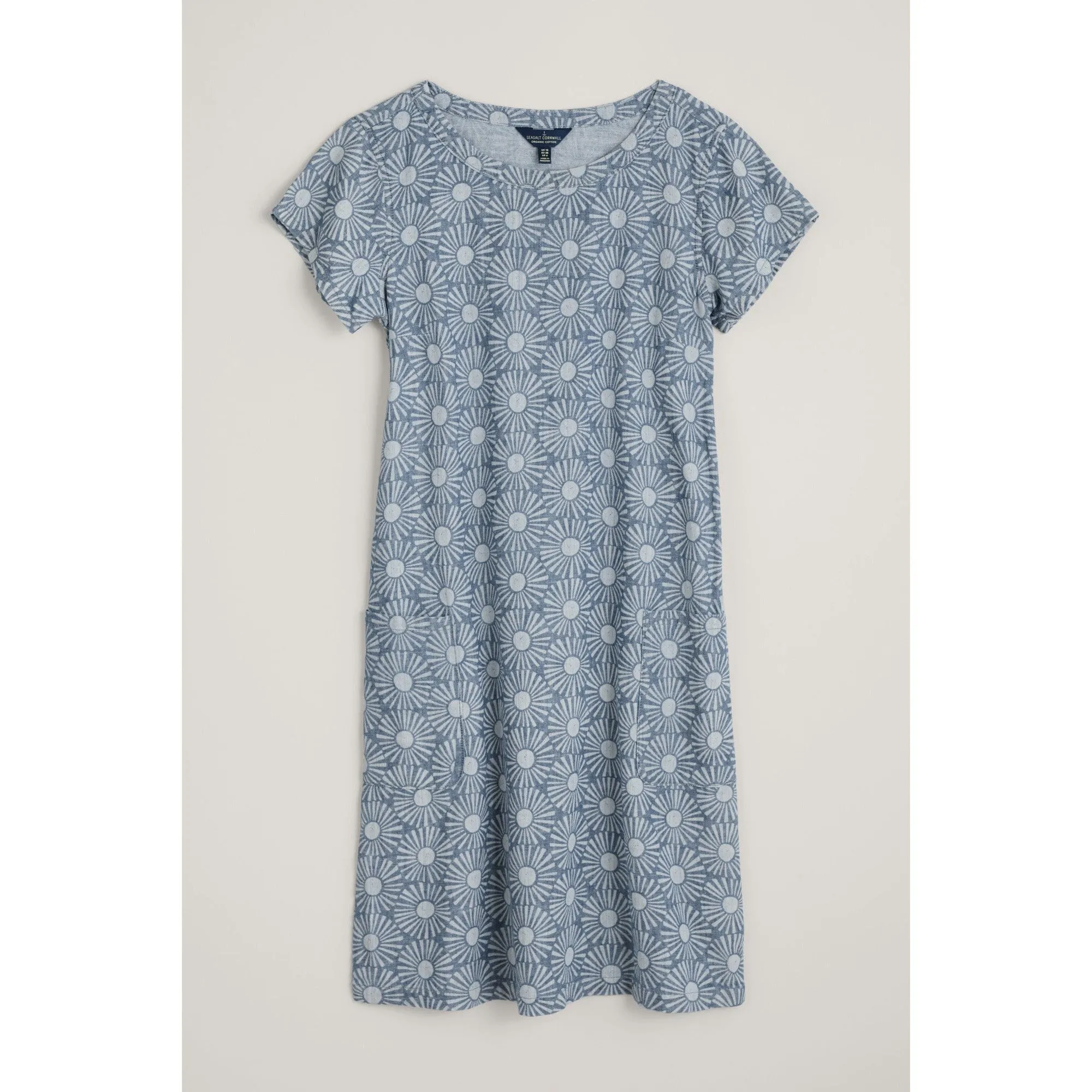 Seasalt River Cove Dress Sun Stamp Indigo