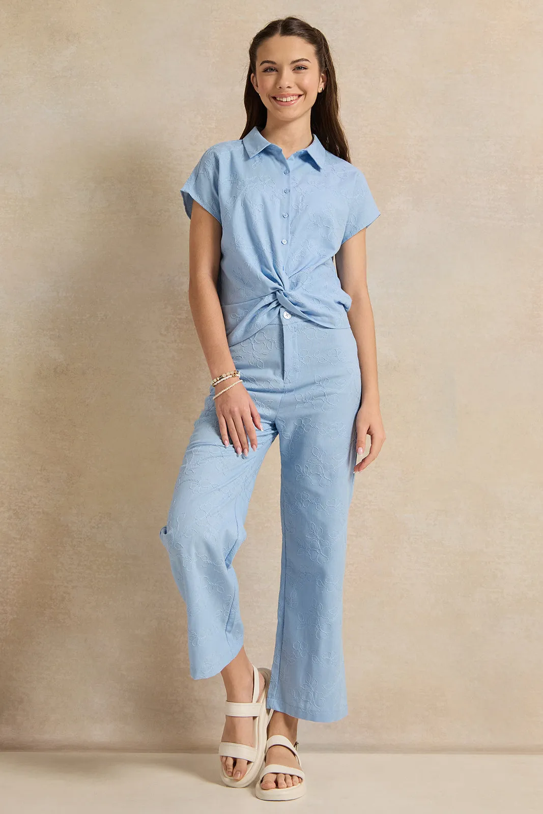 Senior Girls Blue Pants